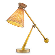 Table Lamp Kon Tiki rattan