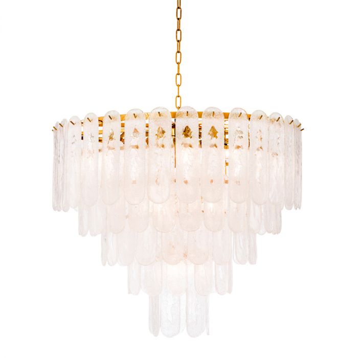 Chandelier Riveria gold finish