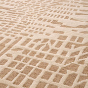 Rug Elyn ivory camel 300 x 400 cm
