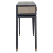 Console Bloomville brass shagreen