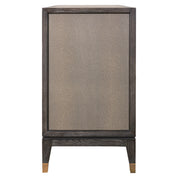 Sideboard Bloomville brass shagreen 2-doors