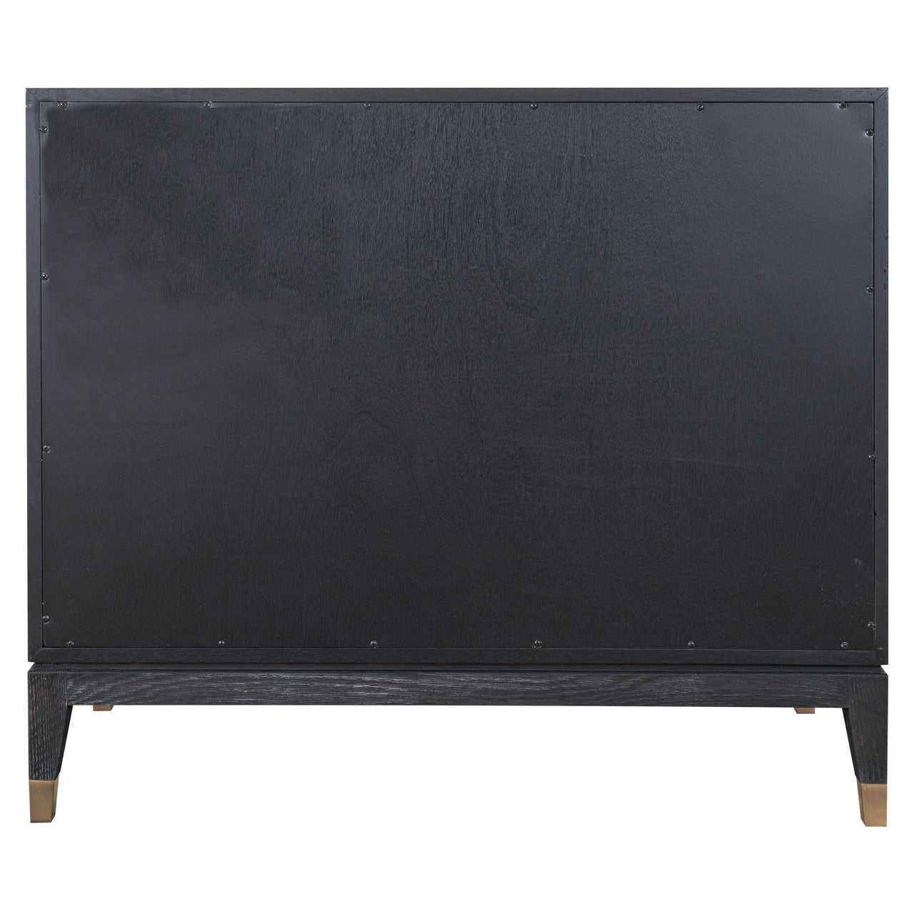 Sideboard Bloomville brass shagreen 2-doors