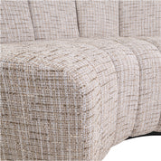 Dining bench Hillpark customized round corner