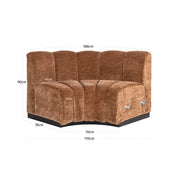Dining bench Hillpark customized round corner fire retardant