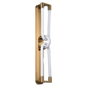 Wall lamp Lysa brushed gold