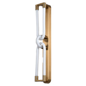 Wall lamp Lysa brushed gold