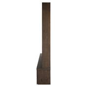 TV cabinet Lachance brown  3-doors 2-drawers