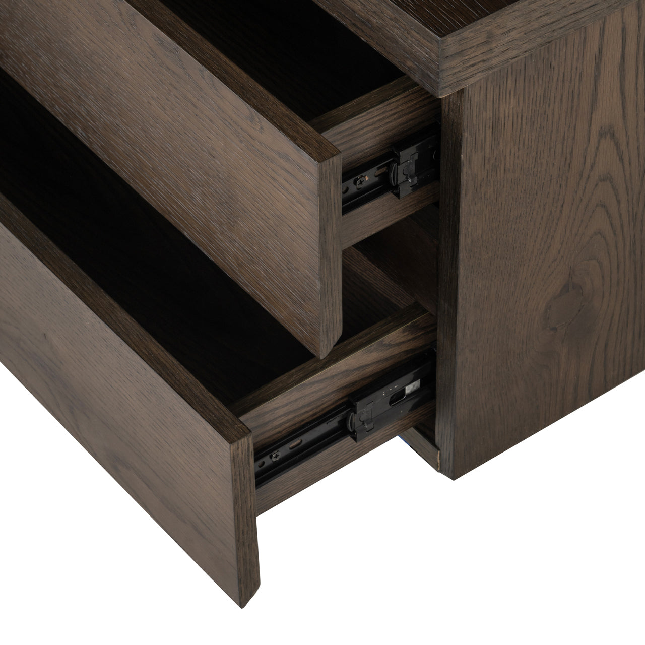 TV cabinet Lachance brown  3-doors 2-drawers