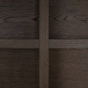 TV cabinet Lachance brown  3-doors 2-drawers