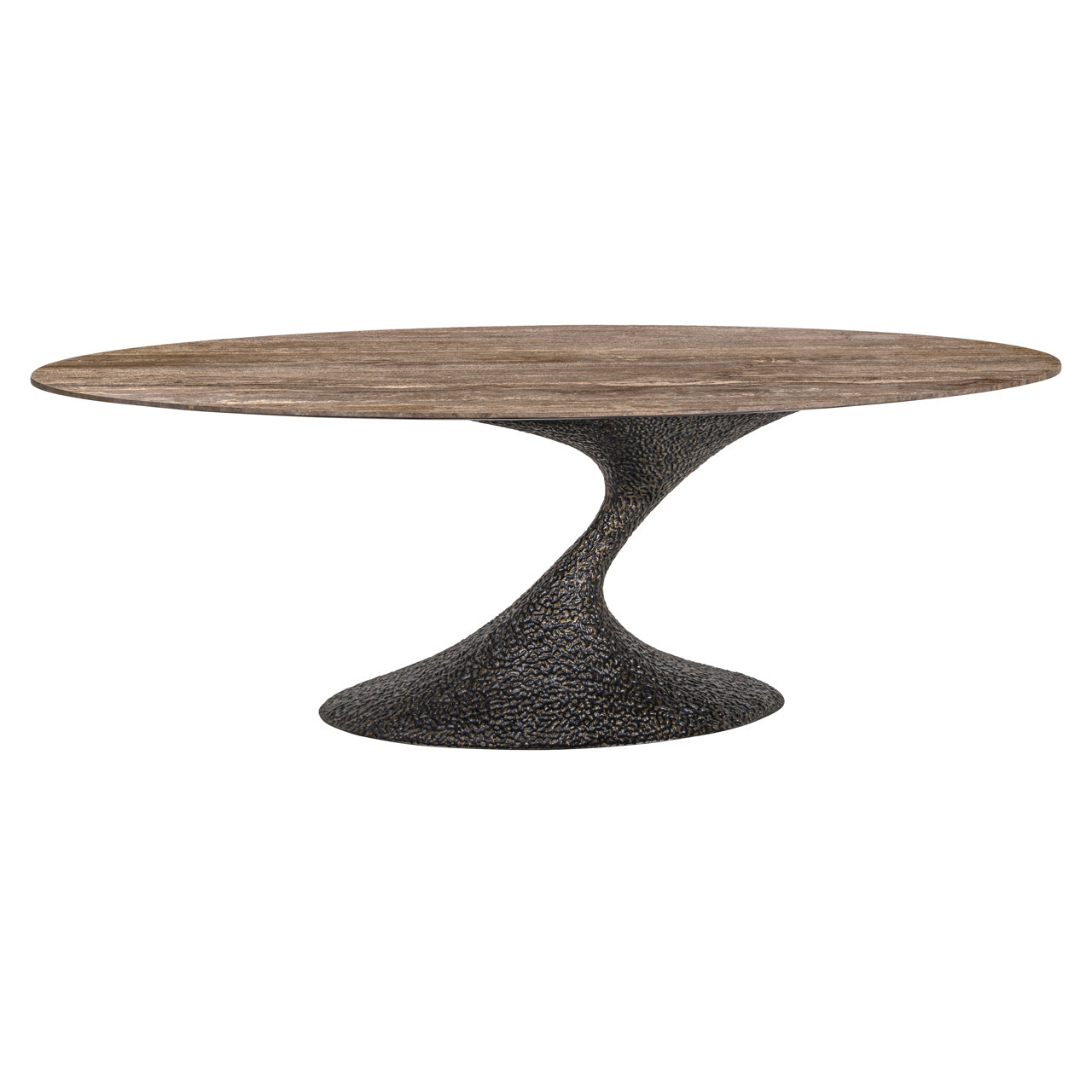 Dining table Russo ash brown oval 235