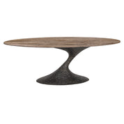 Dining table Russo ash brown oval 235