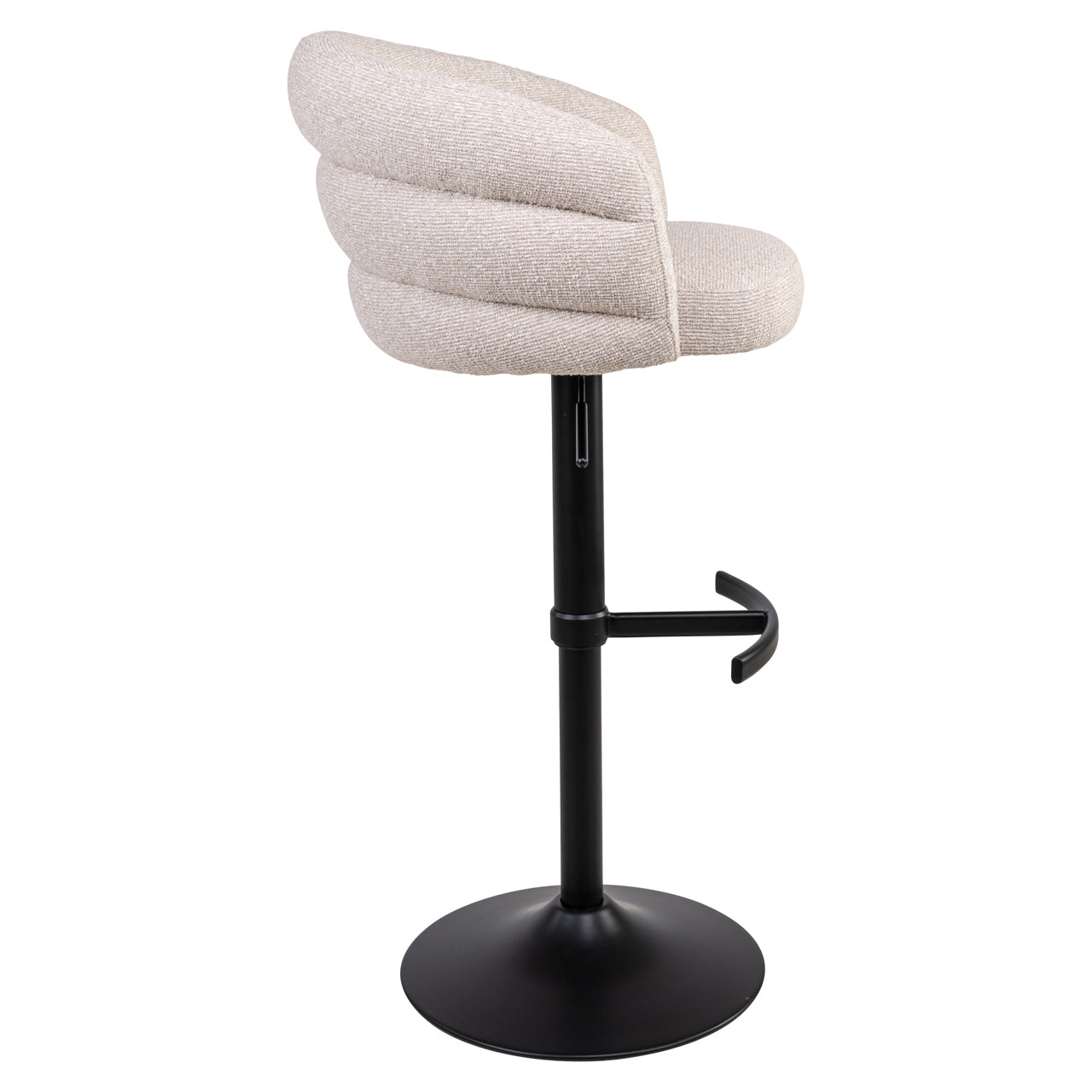 Bar stool Nikki biscotti swivel fire retardant