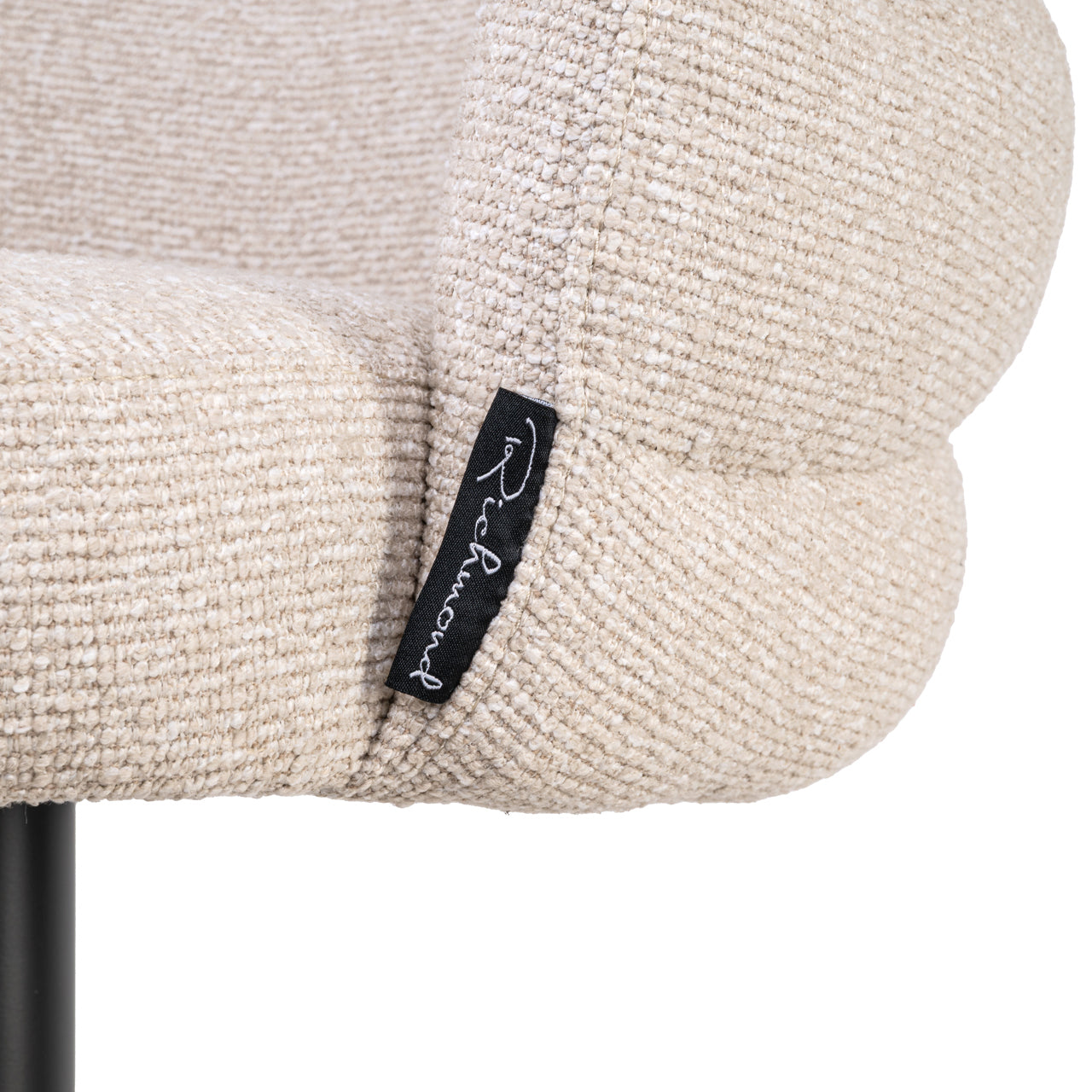 Bar stool Nikki biscotti swivel fire retardant
