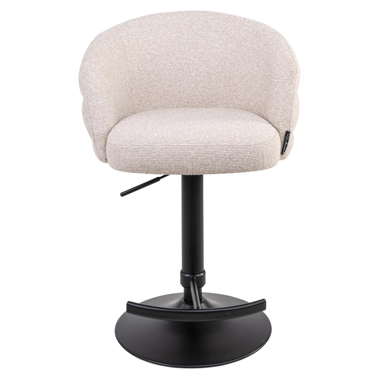 Bar stool Nikki biscotti swivel fire retardant