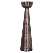 Candle holder Saphira smoke small
