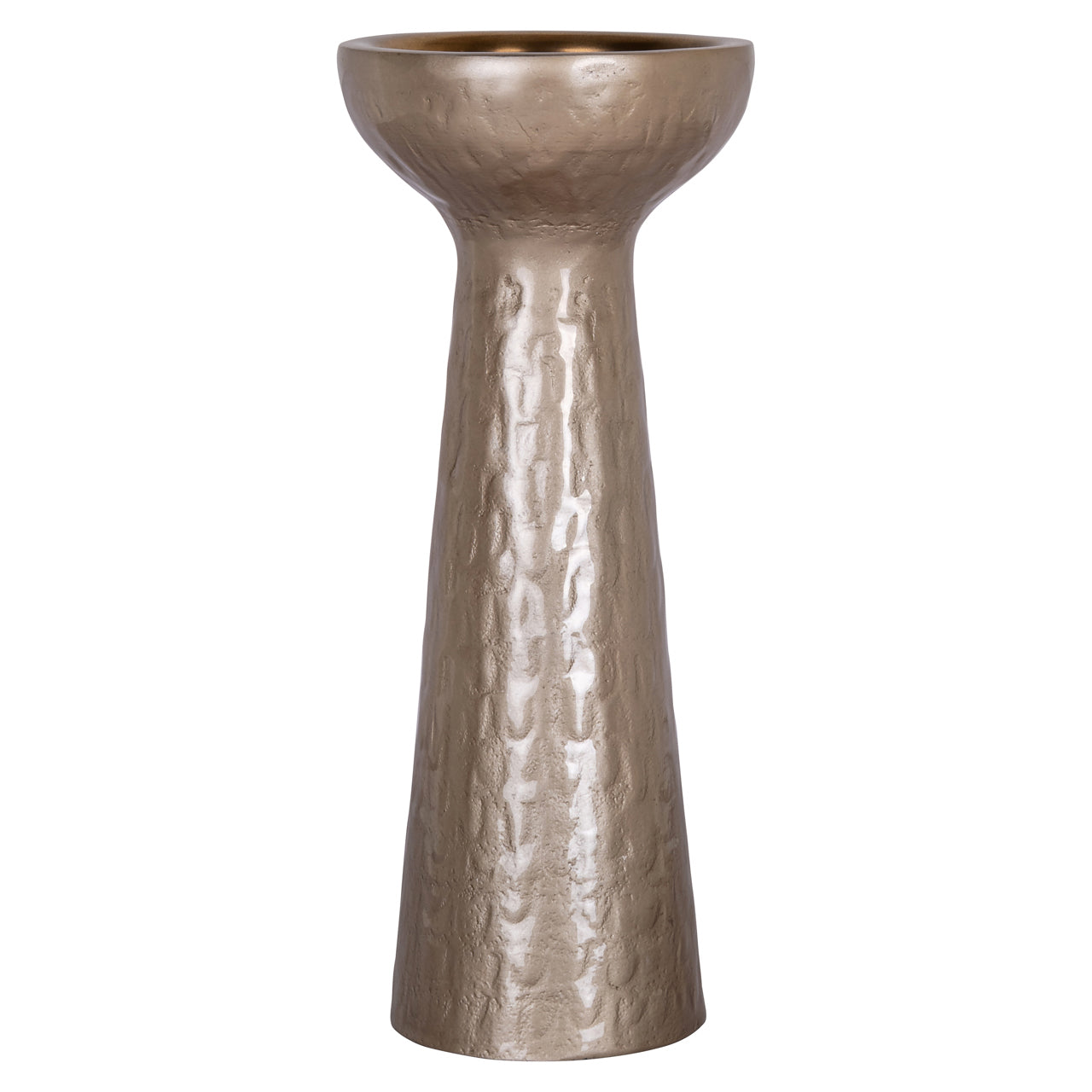Candle holder Juana beige small