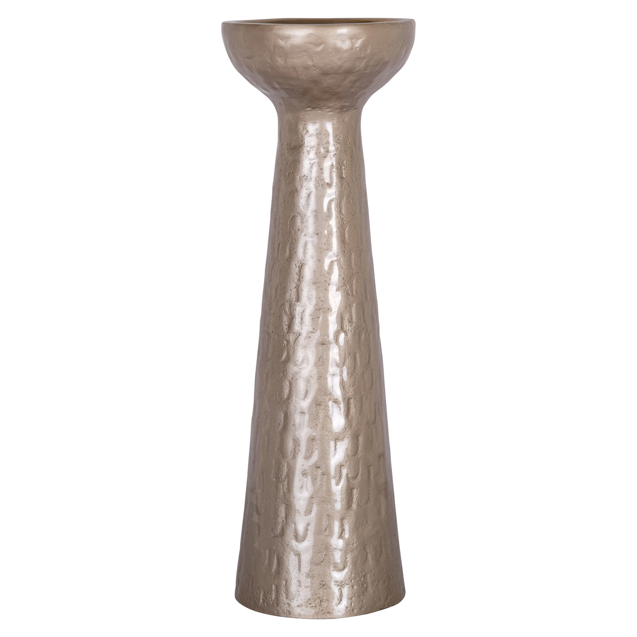 Candle holder Juana beige large