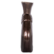 Vase Suen dark brown small