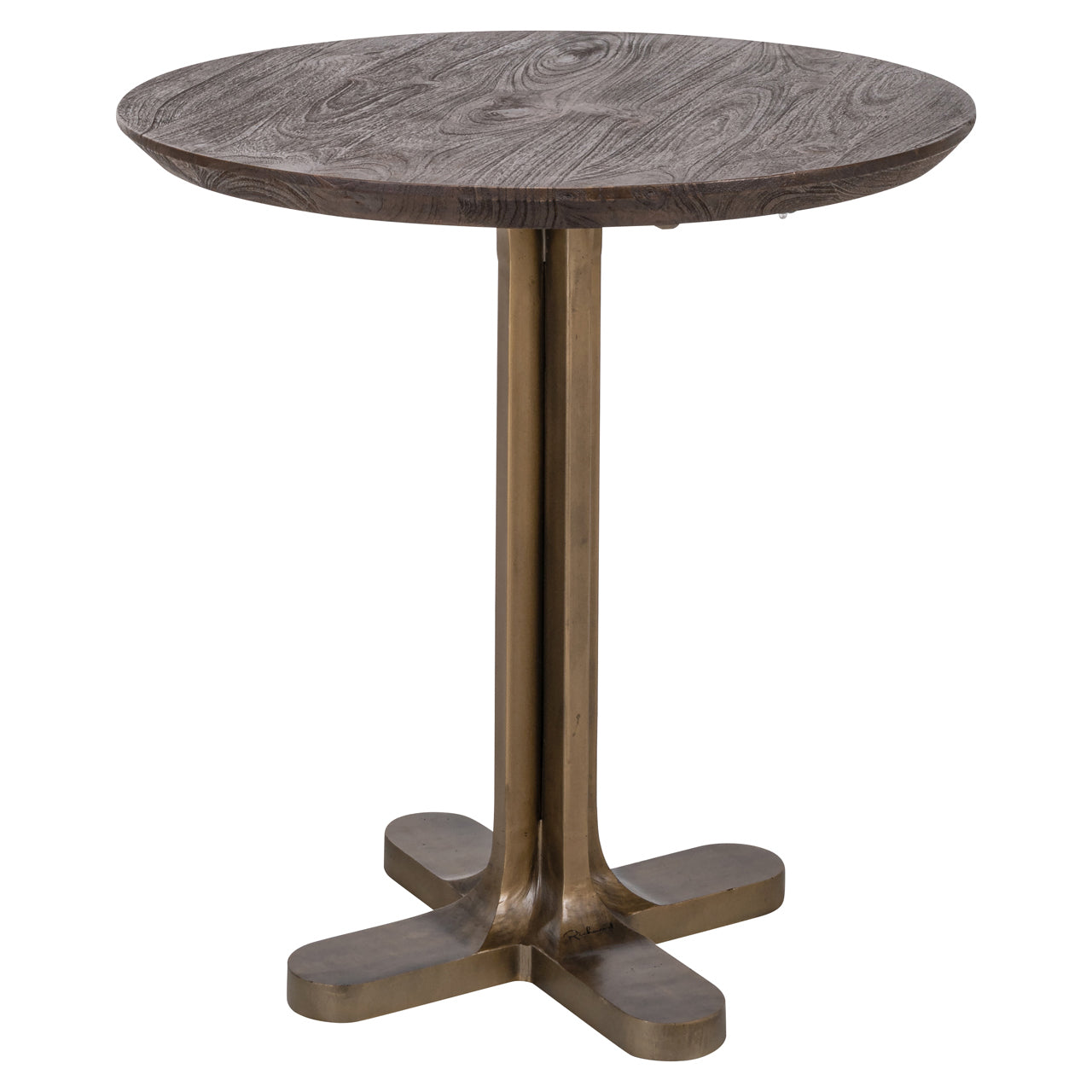Bistro table Revelin dark brown 75Ø