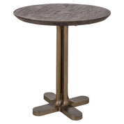 Bistro table Revelin dark brown 75Ø