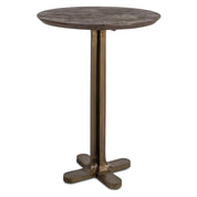 Bar table Revelin dark brown 80Ø