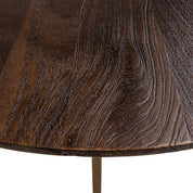 Bar table Revelin dark brown 140