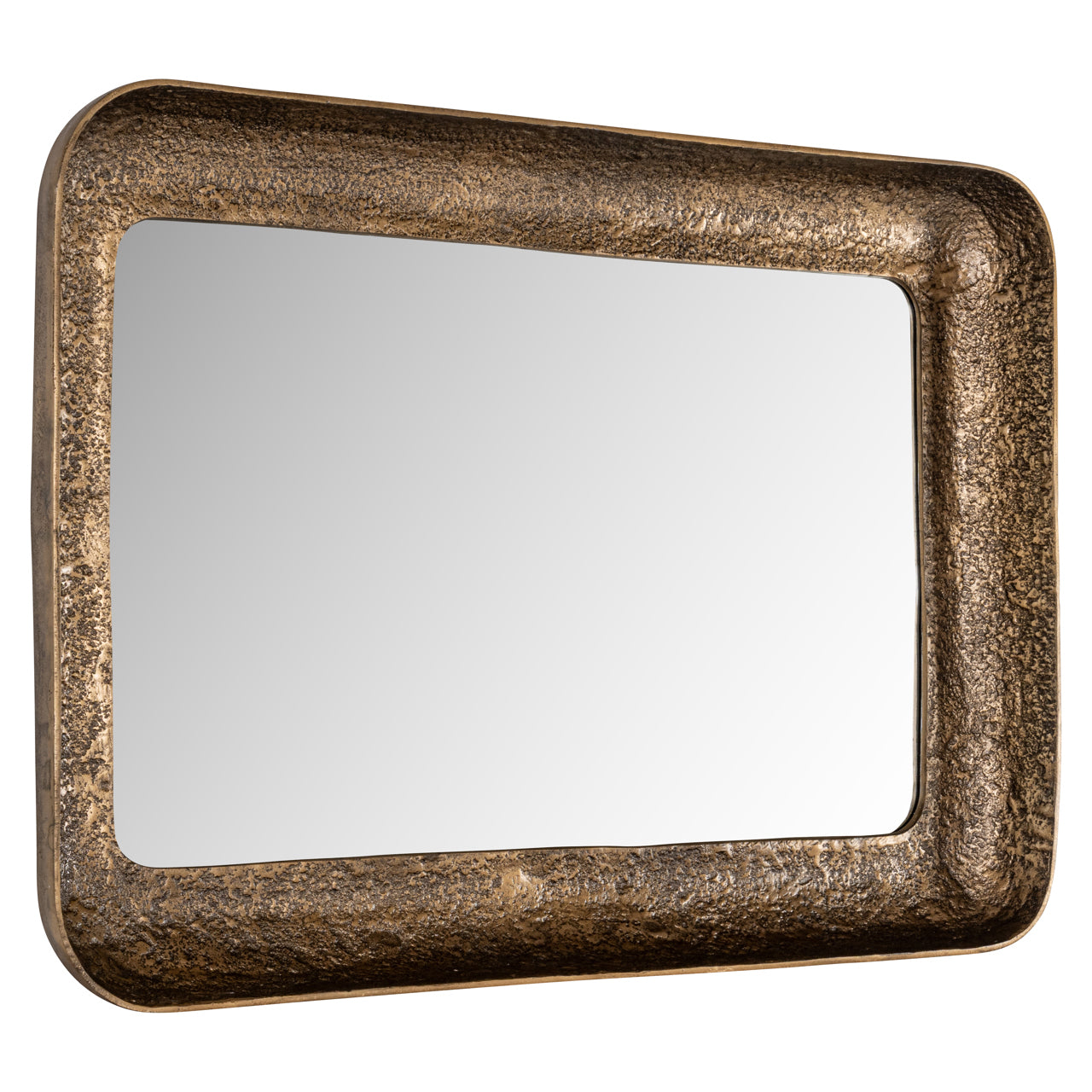 Mirror Loan brass antique