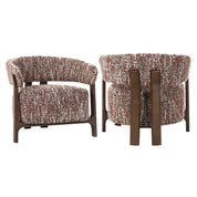 Lounge chair Dalara hazel