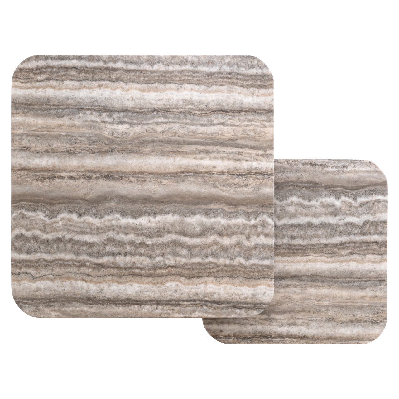 Coffee table Dulce grey  (denizly) (Set of 2)
