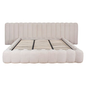 Bed Cupidon cream fancy 180x210 (mattress size (excl.)) with storage
