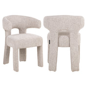Dining chair Nerio natural fancy