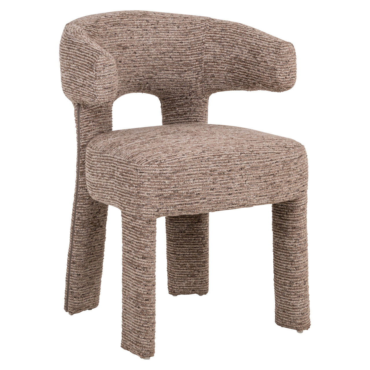 Dining chair Nerio mocca linear