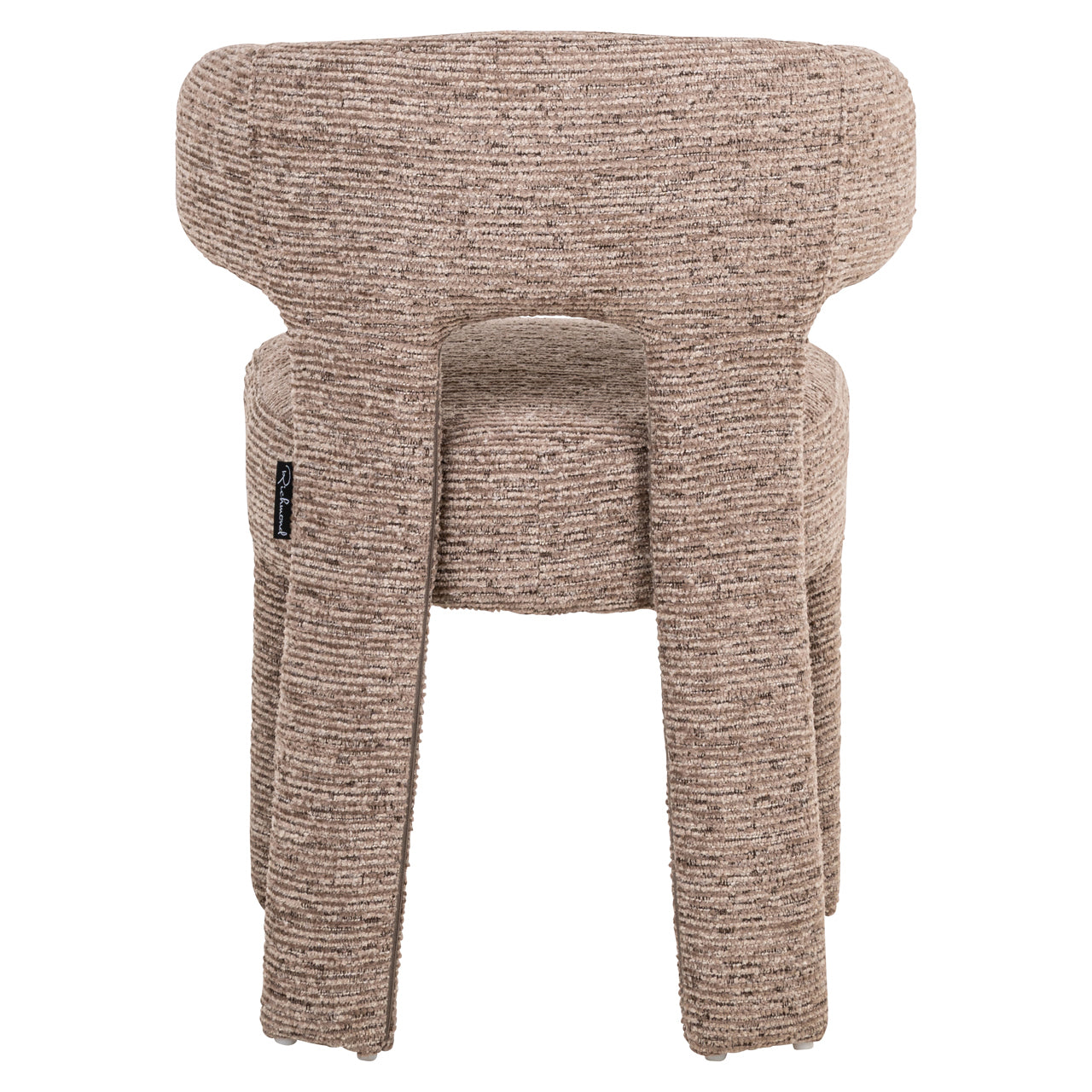 Dining chair Nerio mocca linear