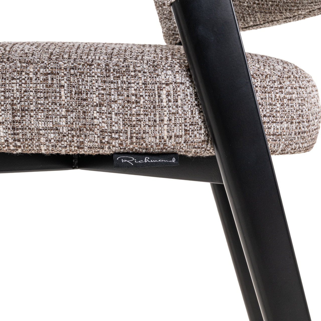 Dining chair Zeno earth tweed