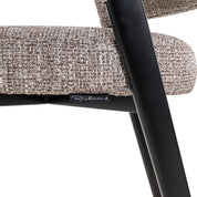 Dining chair Zeno earth tweed