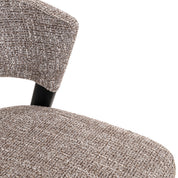 Dining chair Zeno earth tweed