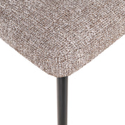 Dining chair Zeno earth tweed