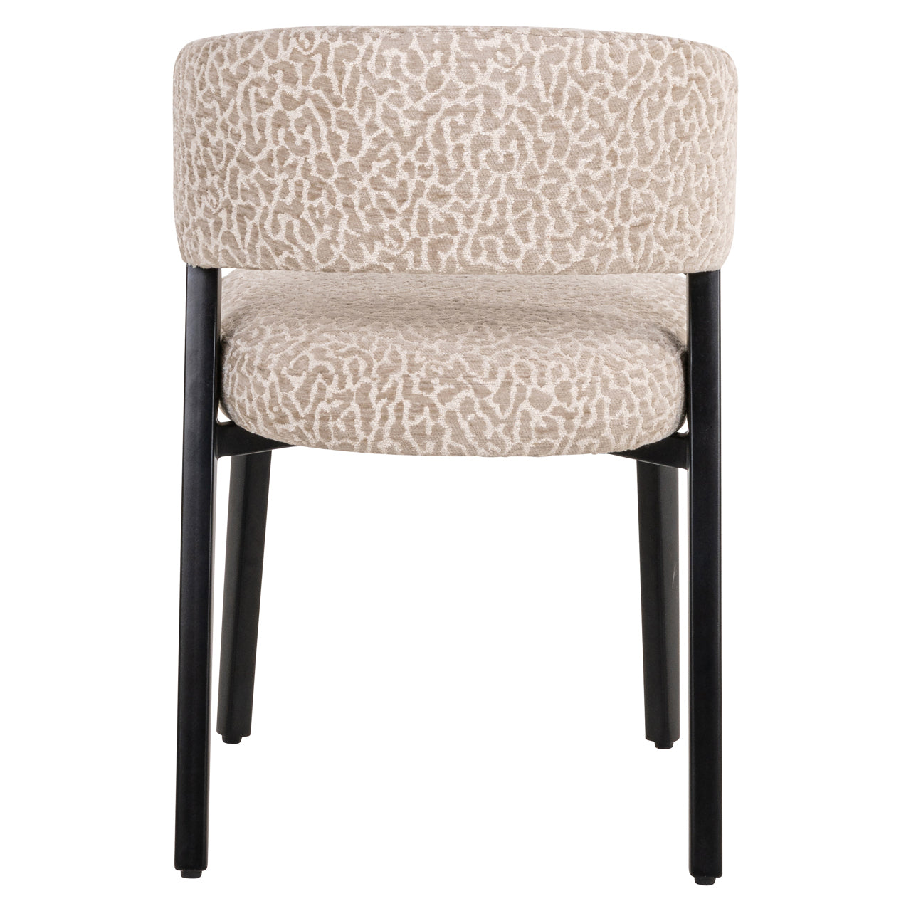 Dining chair Zeno beige leopard