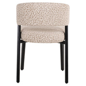 Dining chair Zeno beige leopard