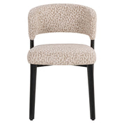 Dining chair Zeno beige leopard
