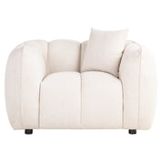 Lounge chair Jezebel cream fancy