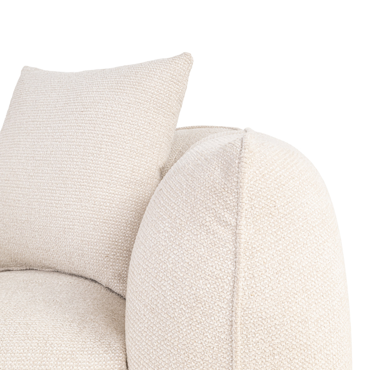 Lounge chair Jezebel cream fancy