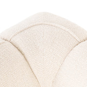 Lounge chair Jezebel cream fancy