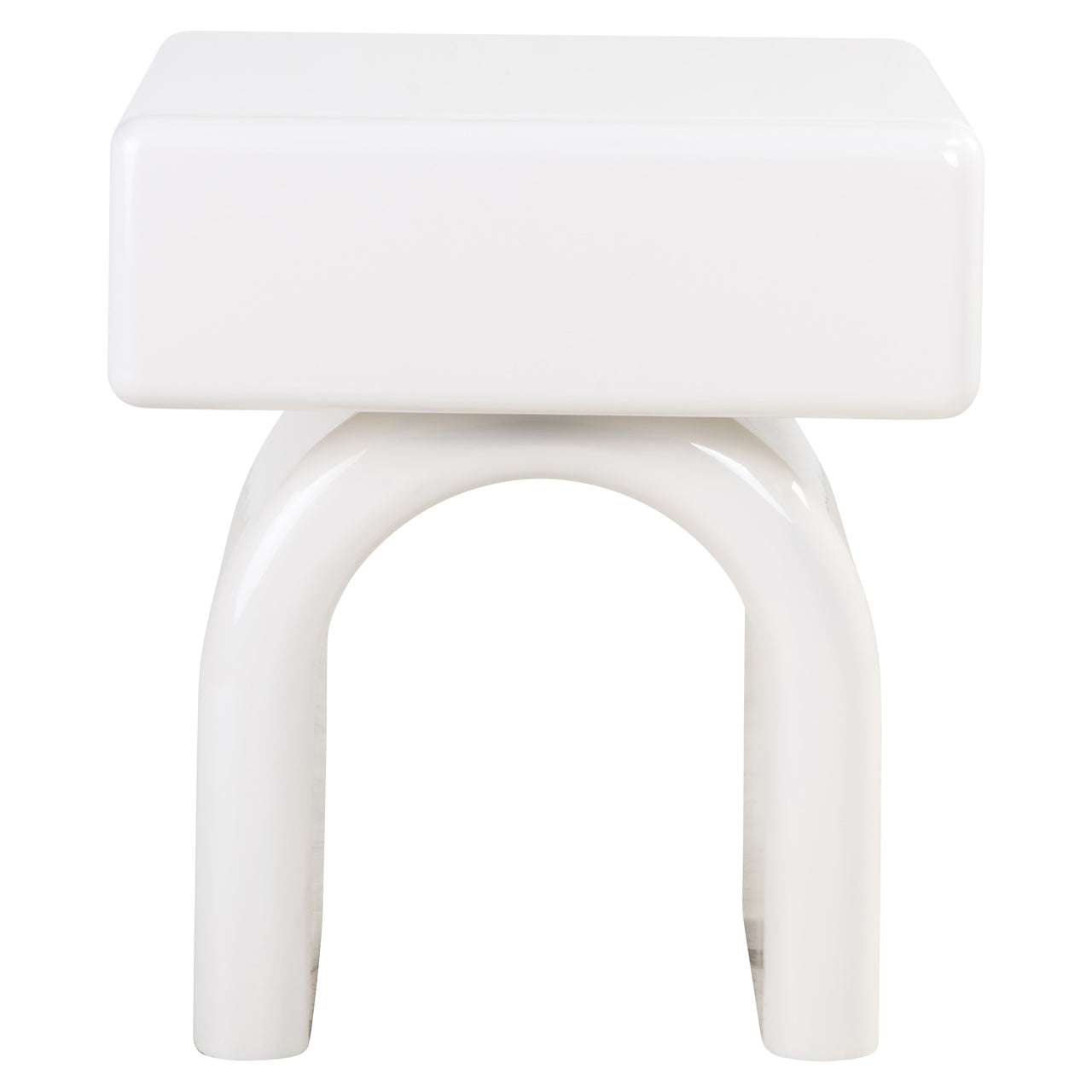 Nightstand Bennet coconut milk 1-drawer
