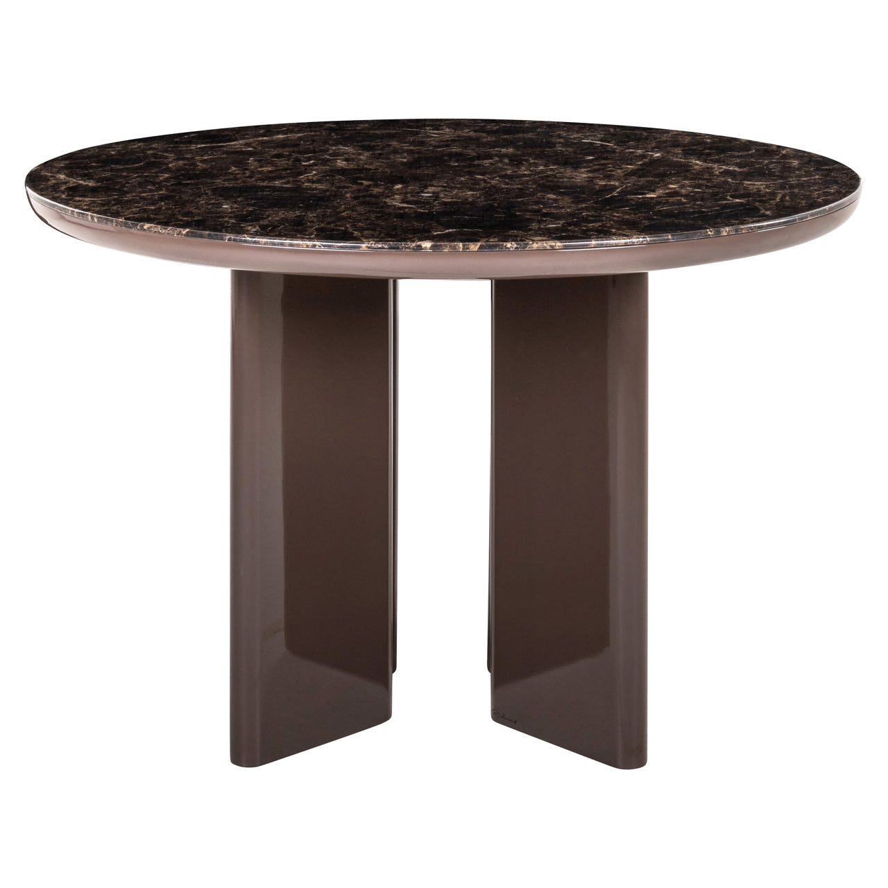 Dining table Almundi chocolate brown 120Ø