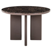 Dining table Almundi chocolate brown 120Ø