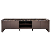 TV cabinet Almundi chocolate brown