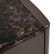 TV cabinet Almundi chocolate brown