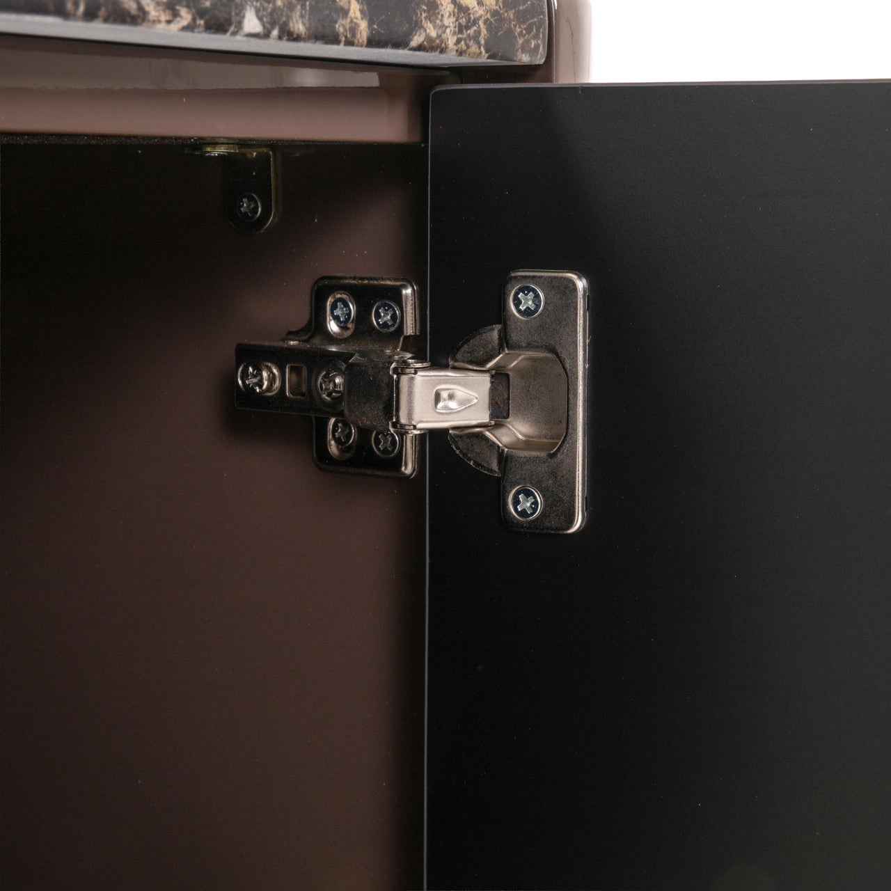 TV cabinet Almundi chocolate brown