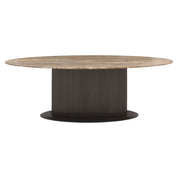 Dining table Russo ash brown oval 235